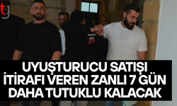 Uy*şturucu satışı itiraf eden zanlıya 7 gün ek tutukluluk