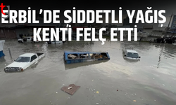 Erbil’de sağanak hayatı felç etti