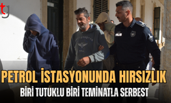 Petrol istasyonunda hırsızlıkta biri cezaevine gönderildi