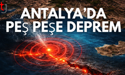 Antalya Demre'de korkutan deprem