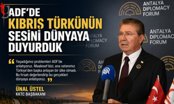 Üstel Antalya’da Kıbrıs mesajı verdi