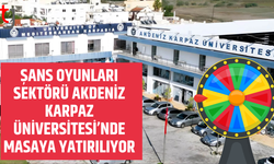 Akdeniz Karpaz Üniversitesi’nde şans oyunları sektörü masaya yatırılıyor