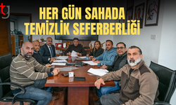 Amcaoğlu;Temizlik seferberliği her gün sahada