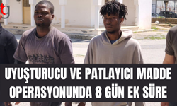 Uy*şturucu ve patlayıcı madde davasında 8 gün ek tutukluluk