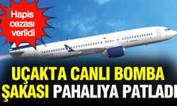 Uçakta yapılan şaka pahalıya mal oldu: Yolcuya hapis cezası