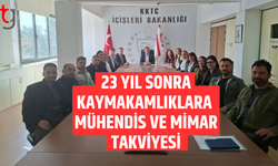 Mühendis ve mimarlar 23 yıl sonra göreve başladı