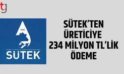Sütek’ten üreticiye milyonluk ödeme