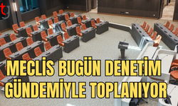 Meclis bugün denetim gündemiyle toplanıyor