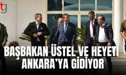 Başbakan Üstel ve ortakları bugün Ankara yolcusu