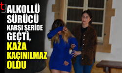 Alkollü sürücünün neden olduğu kazada iki araçta büyük hasar