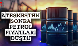 Ateşkes sonrası petrol fiyatları sert düştü