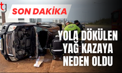 Gazimağusa İskele ana yolunda kaza