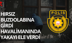 Evdeki buzdolabından bira çaldı, havalimanında yakalandı