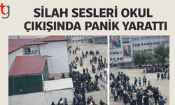 Okul çevresindeki silah sesleri paniğe yol açtı