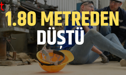 İnşaatta iş kazası: İşçi beton zemine düştü