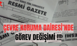 Çevre Koruma Dairesi'nde Görev Değişimi