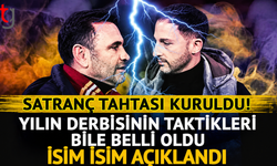 Galatasaray-Fenerbahçe derbisinde satranç tahtası kuruldu!