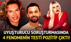 Uyu*turucu soruşturmasında 4 fenomenin testi pozitif çıktı!