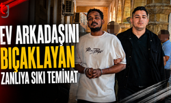 Ev Arkadaşını Bıçaklayan Zanlıya Sıkı Teminat