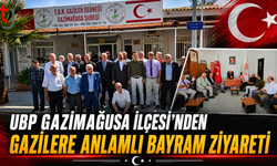 UBP GAZİMAĞUSA İLÇESİ’NDEN GAZİLERE ANLAMLI BAYRAM ZİYARETİ