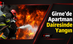 Girne’de Apartman Dairesinde Yangın