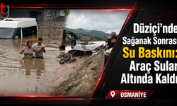 Düziçi Sağanak Sonrası Sular Altında Kaldı