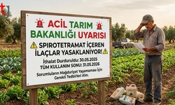 ÜRETİCİYE KRİTİK UYARI: O TARIM İLACININ KULLANIMI TAMAMEN YASAKLANIYOR!