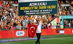 WEMBLEY’DE TÜRK BAYRAĞI DALGALANDI!