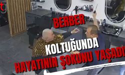 Berber Koltuğunda Hayatını Şokunu Yaşadı!