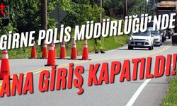 Girne Polis Müdürlüğü'nde Ana Giriş Kapatıldı!