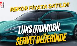 Rekor Fiyata Satıldı! Lüks Otomobil Servet Değerinde