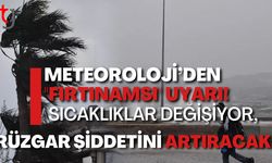 Meteoroloji’den "Fırtınamsı" Uyarı! Sıcaklıklar Değişiyor, Rüzgar Şiddetini Artıracak!