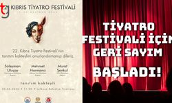 Tiyatro Festivali İçin Geri Sayım Başladı!