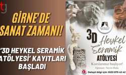 Girne'de Sanat Zamanı! '3D Heykel Seramik Atölyesi’ Kayıtları Başladı