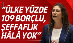 İncirli;Ülke yüzde 109 borçlu, şeffaflık hâlâ yok