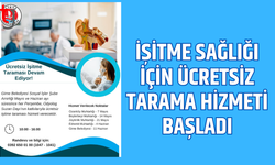 Girne’de ücretsiz işitme kontrolü başlıyor