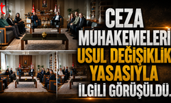 Ceza Muhakemeleri Usul Değişiklik Yasası'yla ilgili taraflarla görüştü