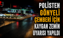 Gönyeli’de Yola Dökülen Atık Madde Alarmı: Sürücülere Kaygan Zemin Uyarısı
