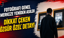 Kılıçdaroğlu'nun fotoğrafı genel merkeze tekrar asıldı: Dikkat çeken Özgür Özel detayı