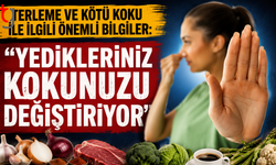 Terleme ve kötü koku ile ilgili önemli bilgiler: "Yedikleriniz kokunuzu değiştiriyor"