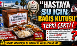 “Hastaya Su İçin Bağış Kutusu” Tepki Çekti