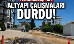 Yeniboğaziçi’nde Altyapı Çalışmaları Durdu