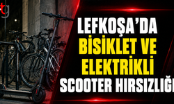 Lefkoşa’da Bisiklet ve Elektrikli Scooter Hırsızlığı