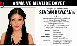 Anma ve Mevlide Davet