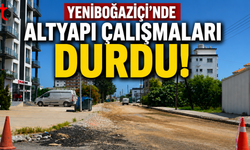 Yeniboğaziçi’nde Altyapı Çalışmaları Durdu
