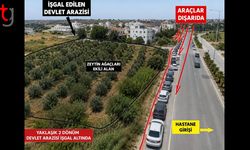 DEVLET ARAZİSİ YILLARDIR İŞGAL ALTINDA! HASTA VATANDAŞ PARK YERİ BULAMIYOR!