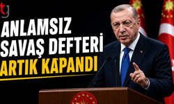 Erdoğan: “Anlamsız Savaş Defteri Artık Kapandı”