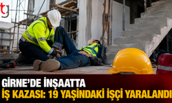 Girne’de İnşaatta İş Kazası: 19 Yaşındaki İşçi Yaralandı