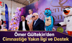 Ömer Gültekin’den Cimnastiğe Yakın İlgi ve Destek