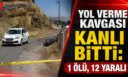 Yol Verme Kavgası Kanlı Bitti: 1 Ölü, 12 Yaralı